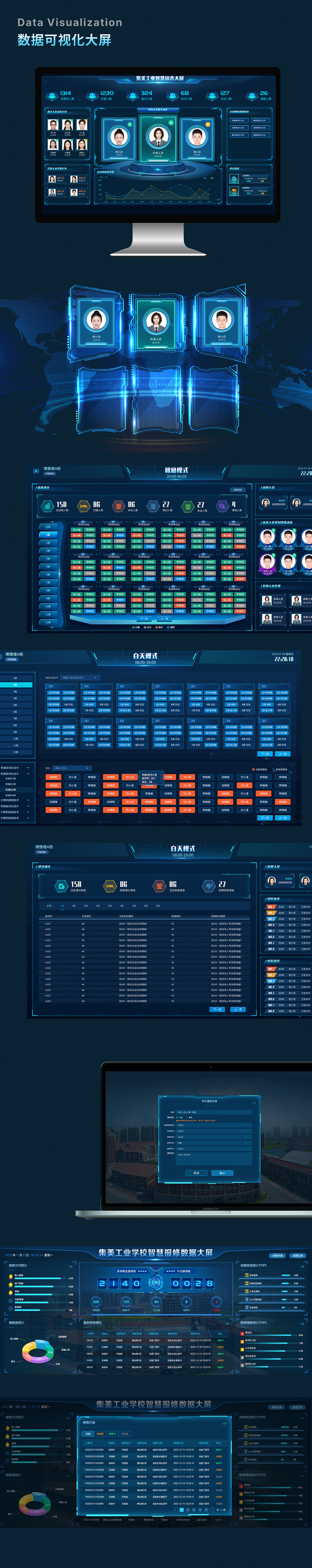 数据可视化大屏（图ZMzY5MzUzNzg4） - 软件界面 - 站酷设计师大雨慕晴原创素材 - 站酷ZCOOL