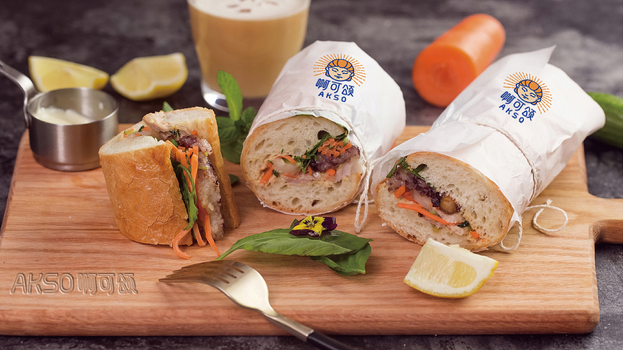 AKSO烘焙品牌全案设计