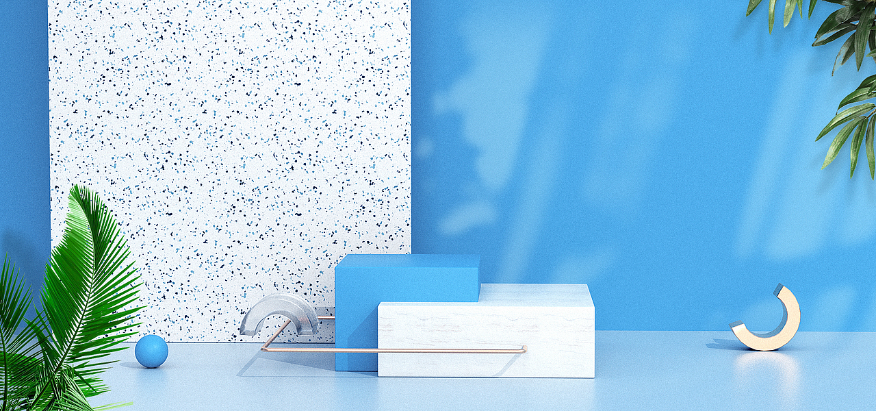 c4d电商海报小场景