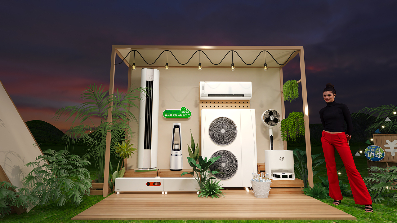 户外露营集市摊位（图ZMzE4NTYxNTI4） - 其他三维 - 站酷设计师Jonson7原创素材 - 站酷ZCOOL