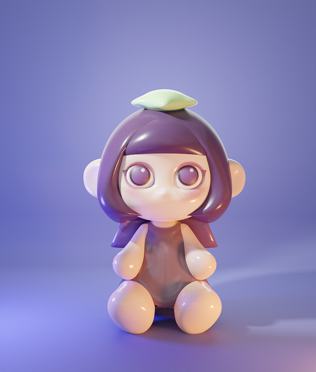 三维设计制作 IP 盲盒