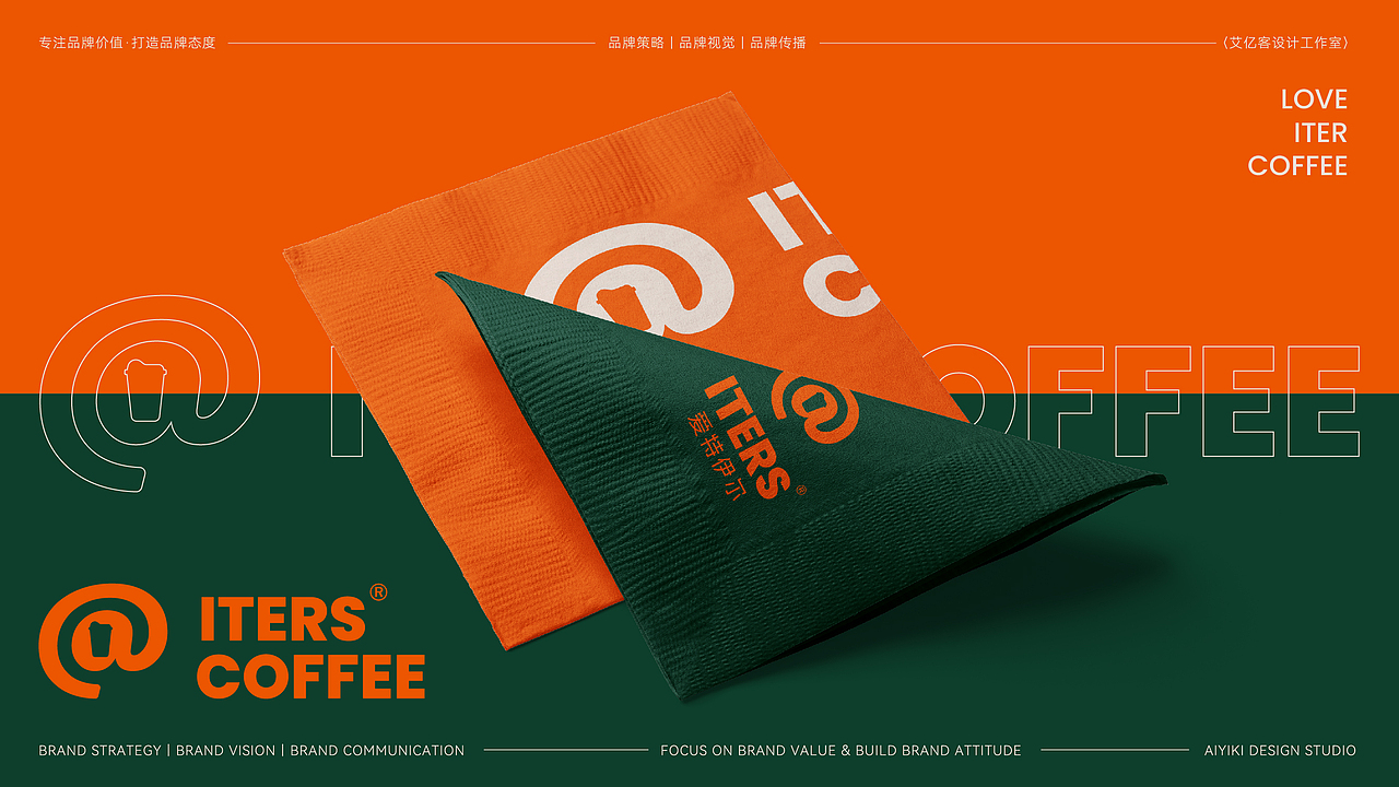 ITERS咖啡餐饮品牌｜咖啡 茶饮 简餐 ｜LOGO设计VI设计