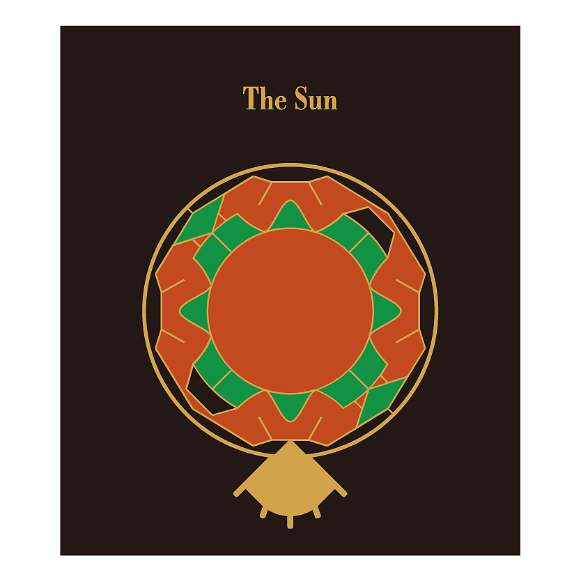 flaming tarot塔罗符号设计