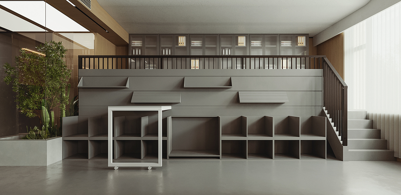 集美饰家丽都设计部办公区设计