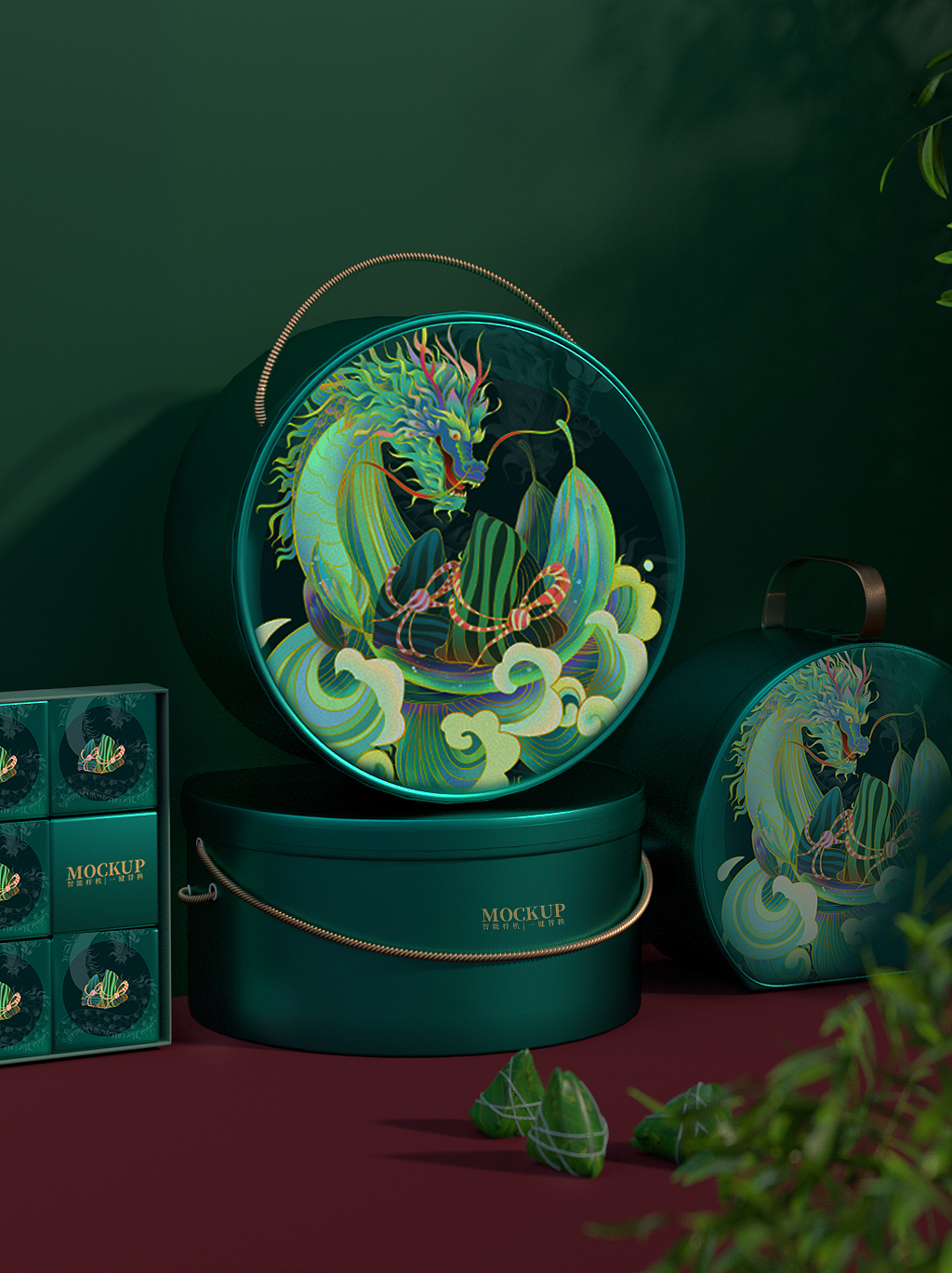 节日包装插画——端午节