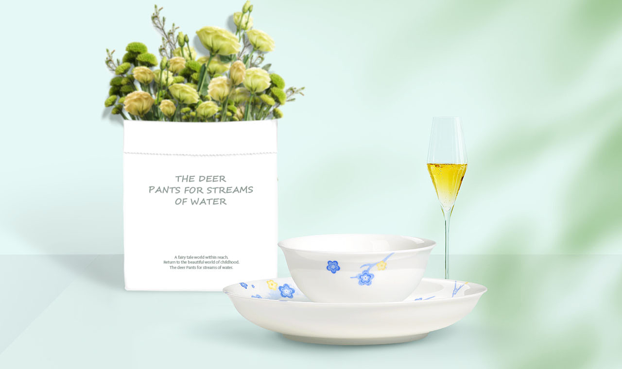 格林小鹿餐具产品设计与视觉设计（图ZMzM3Mzc2MDMy） - 生活用品 - 站酷设计师上帝的手工制作原创素材 - 站酷ZCOOL