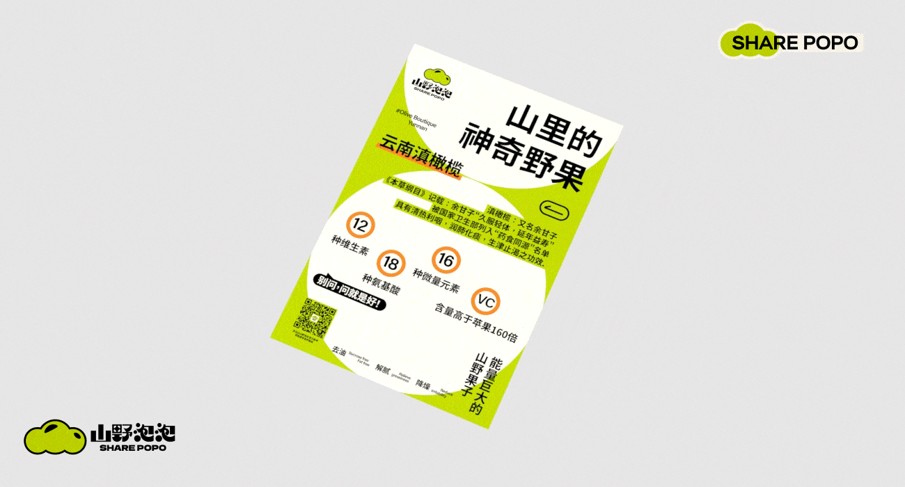 山野泡泡（品牌升级）-餐饮策略视觉设计