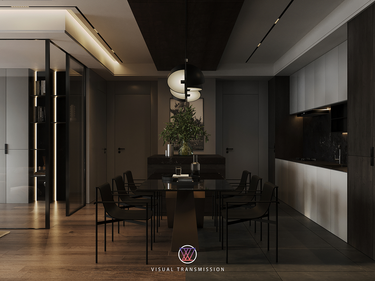 ZW视觉表现 五脏俱全的现代小家