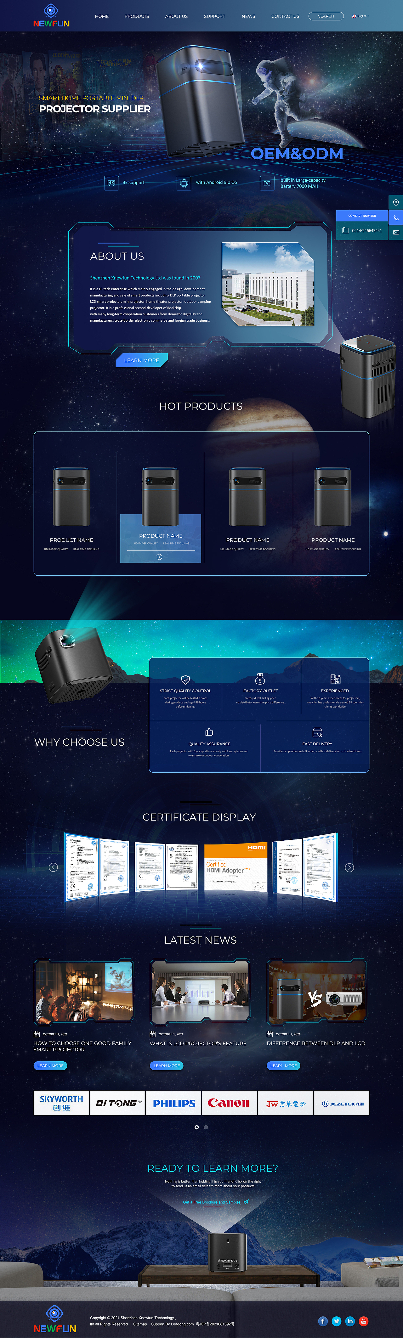 外贸独立站首页