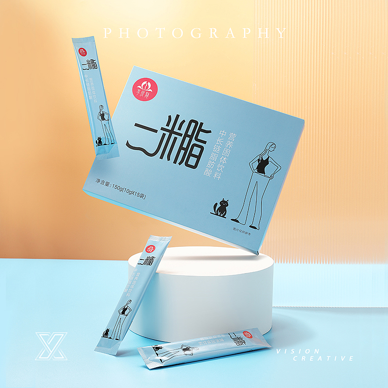 一米脂固体减肥饮料拍摄案例