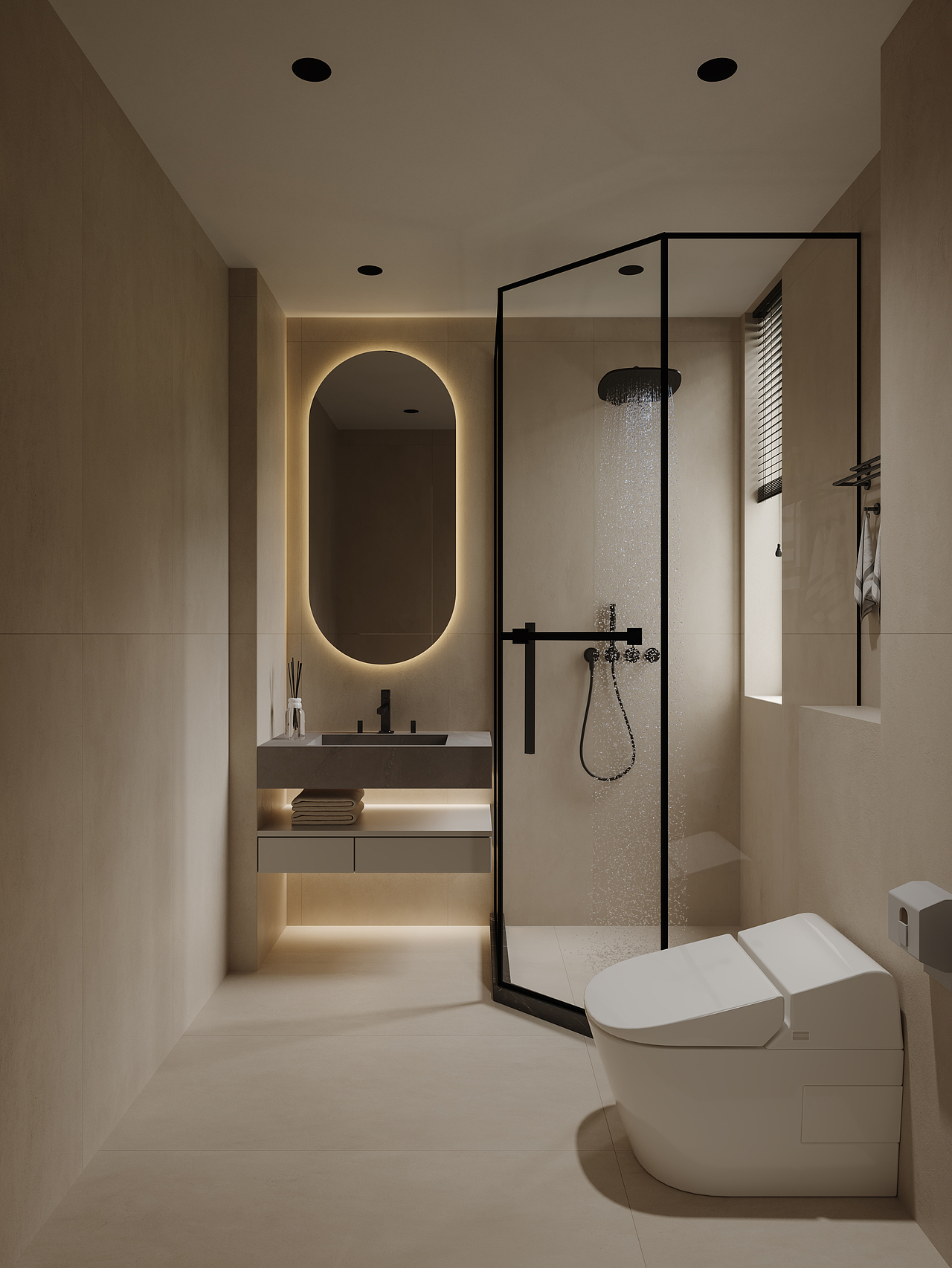 现代黑白-未来效果图