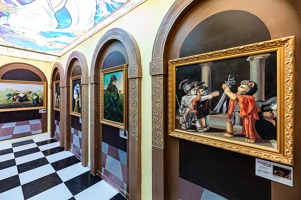 猫闯名画之【奇喵美术馆】（图ZMjk3NzExOTU2） - 展陈设计 - 站酷设计师互艺文创原创素材 - 站酷ZCOOL