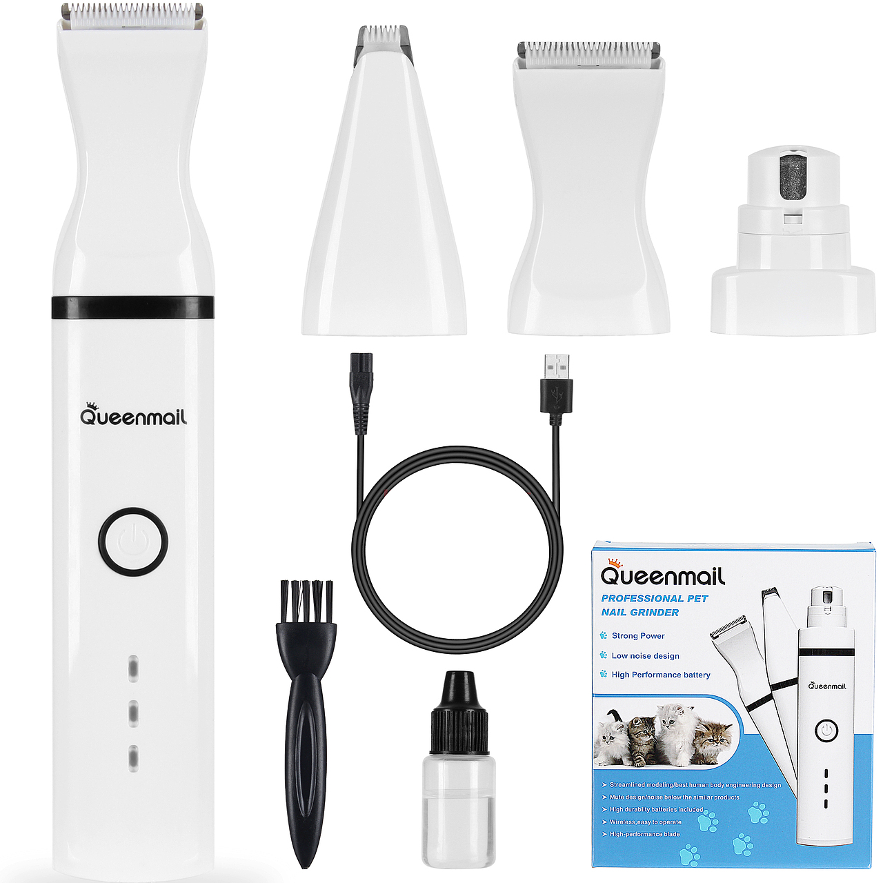 宠物多功能磨甲剪毛器  亚马逊主图