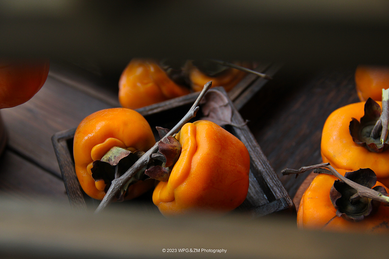 《 好柿成霜 》