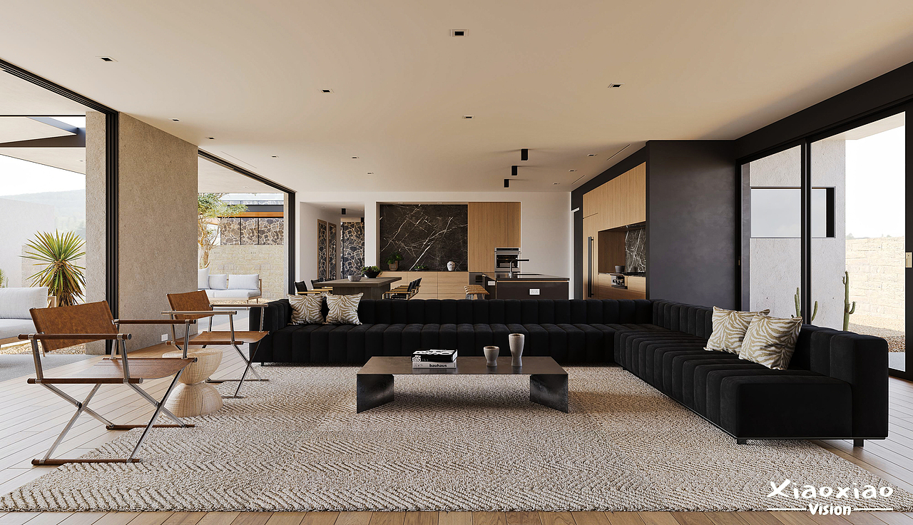 沙漠别墅作品丶（图ZMzE5ODUzNjE2） - 家装设计 - 站酷设计师笑笑表现原创素材 - 站酷ZCOOL