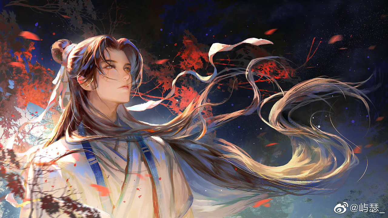 今年的一些古风插画作品（图ZMzE1NDYxMjcy） - 商业插画 - 站酷设计师屿瑟原创素材 - 站酷ZCOOL