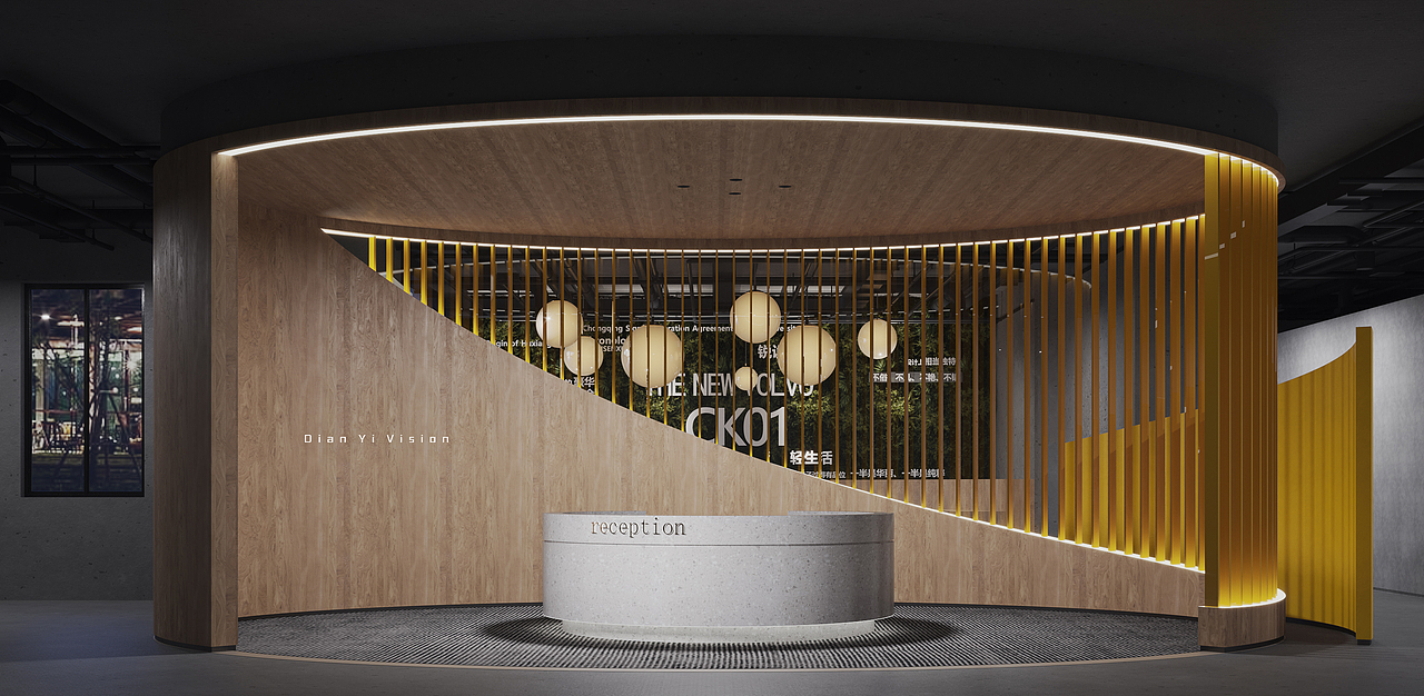 办公空间效果表现（图ZMzAwNjUxMTM2） - 商业空间设计 - 站酷设计师Max点意原创素材 - 站酷ZCOOL