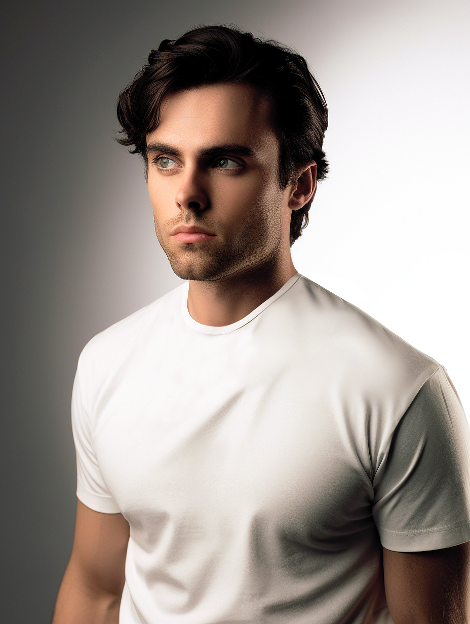 小白T 详情页（全用midjourney生成）