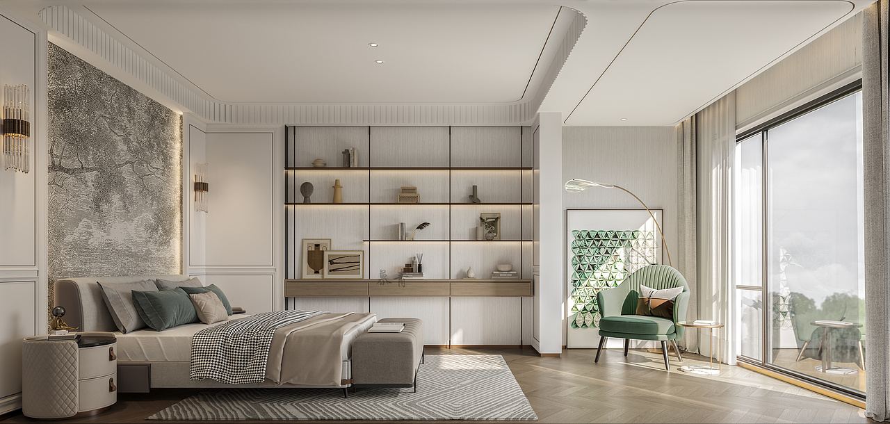 现代别墅--简约不简单（图ZMzE0MDQ1MjE2） - 家装设计 - 站酷设计师慕青15385130130原创素材 - 站酷ZCOOL