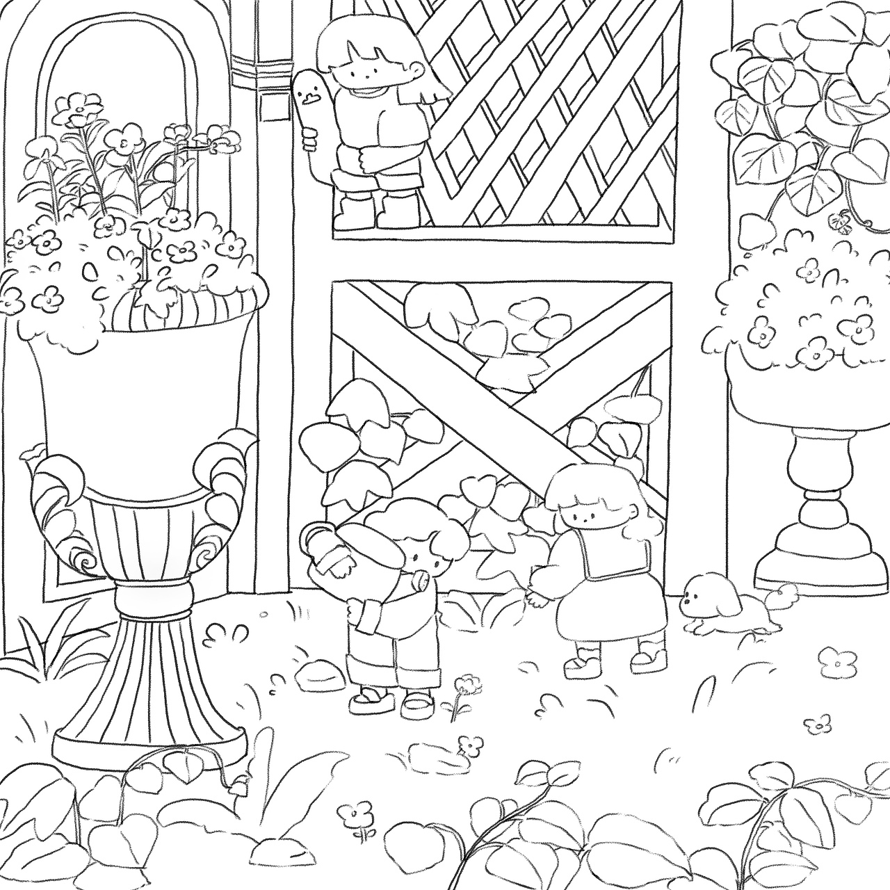 一个改了很多次的稿子·园丁