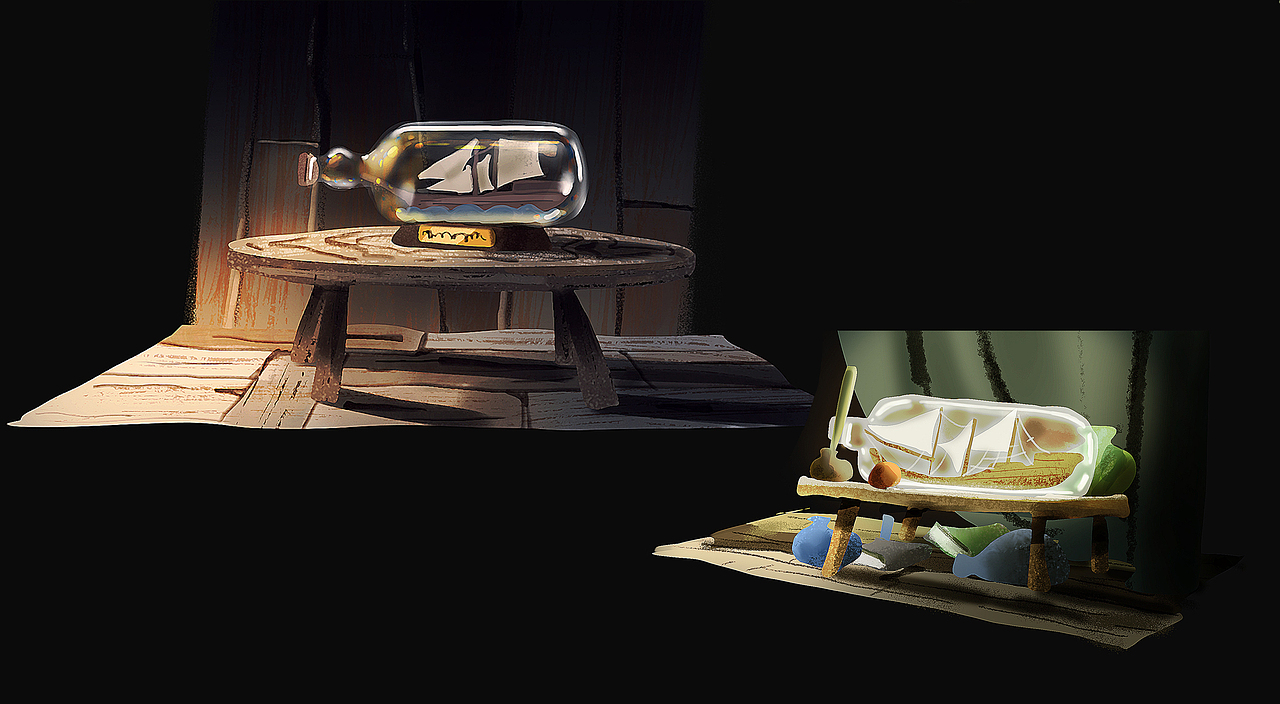 【动画设计手稿】颠倒世界 Flip