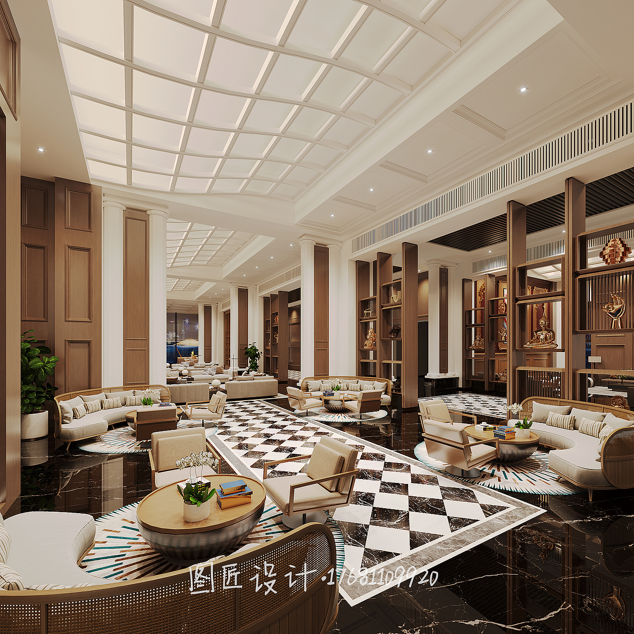 展厅设计 . 场域串联,虚实对立!