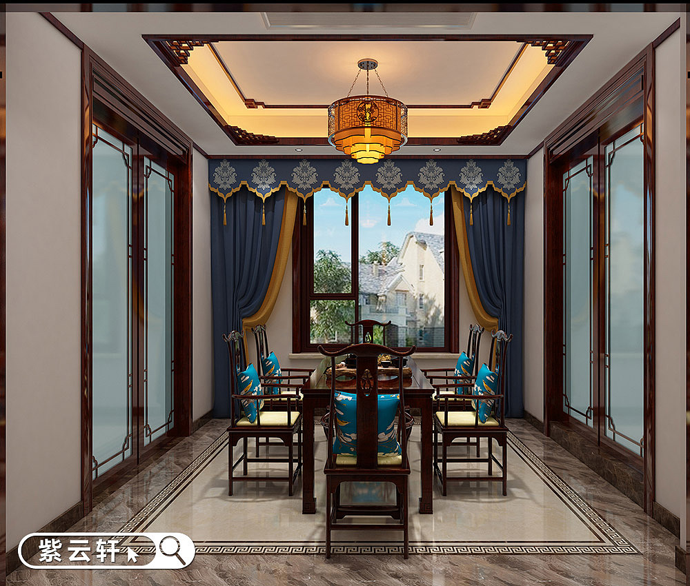 古典中式设计家装效果图