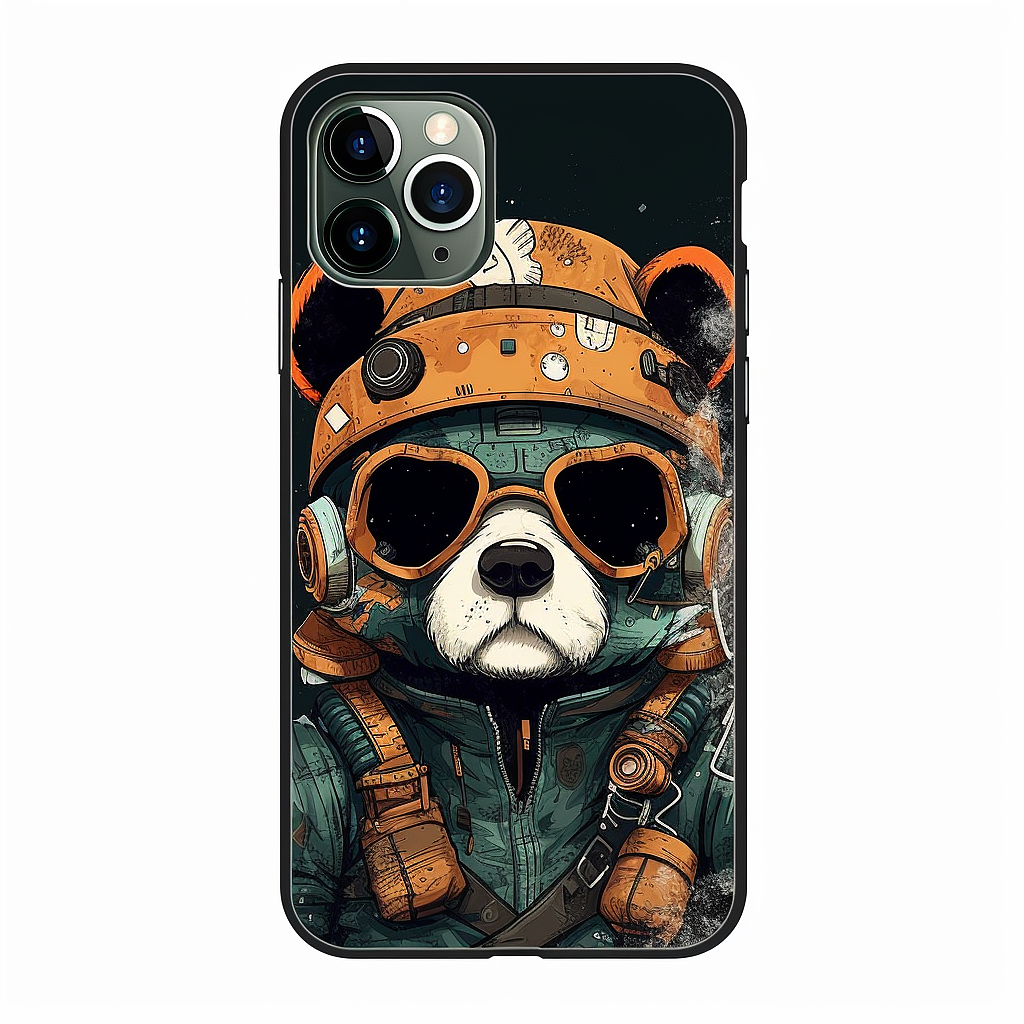 苹果14promax 手机壳 熊猫战士（图ZMzM2Mjc2NzE2） - 概念设定 - 站酷设计师小小道呀原创素材 - 站酷ZCOOL