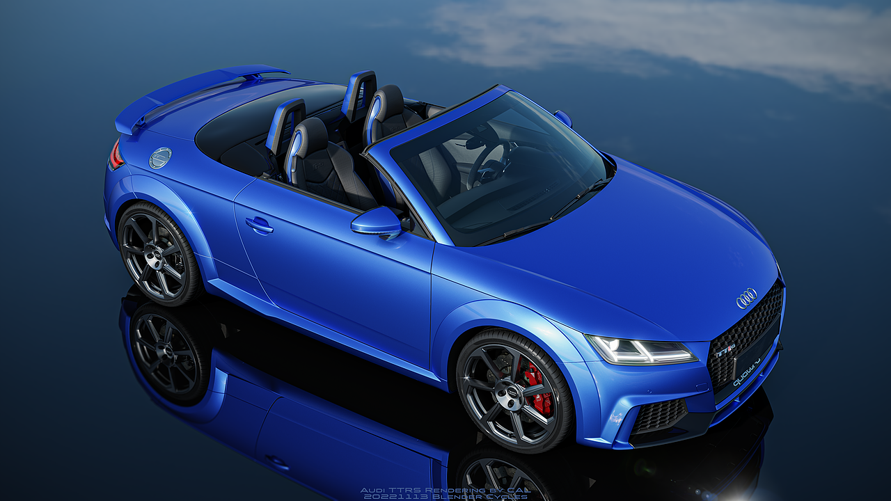 奥迪Audi TTRS CGIⅠ（图ZMzIzNzc4OTk2） - 机械/交通 - 站酷设计师小菜cal原创素材 - 站酷ZCOOL