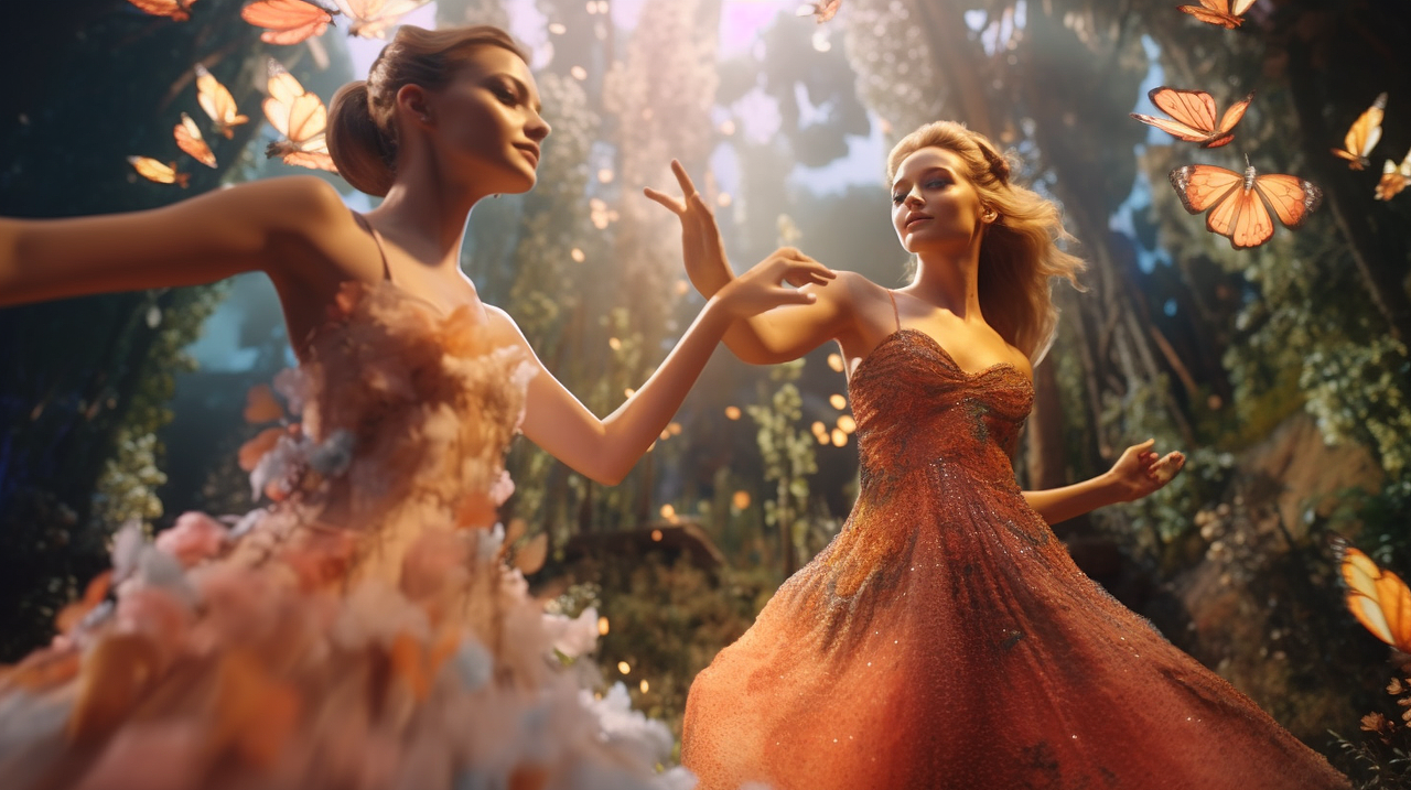 森林仙女,精灵少女