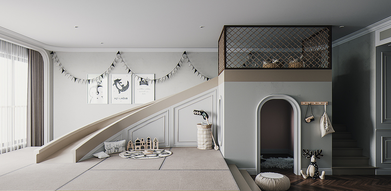 美式复古风格装修设计~（图ZMzM3NTg0NDAw） - 家装设计 - 站酷设计师韩卿设计原创素材 - 站酷ZCOOL