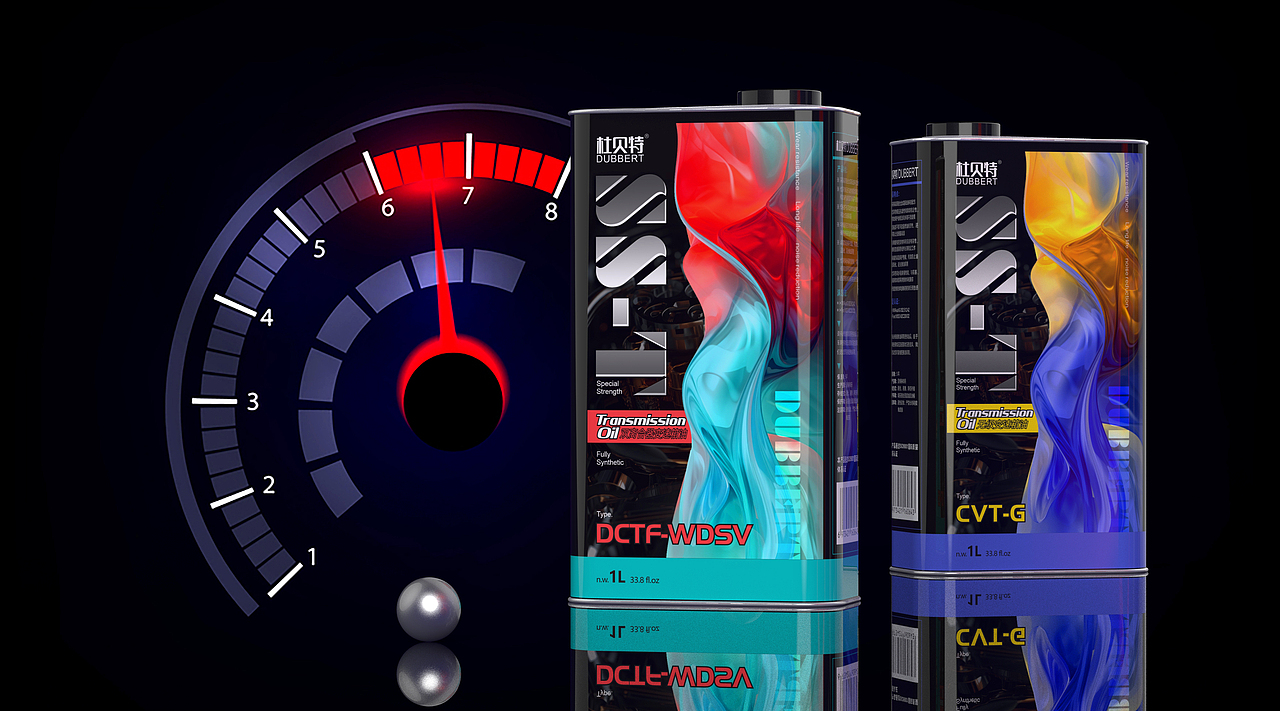 杜贝特变速箱油包装设计-悟杰品牌视觉设计