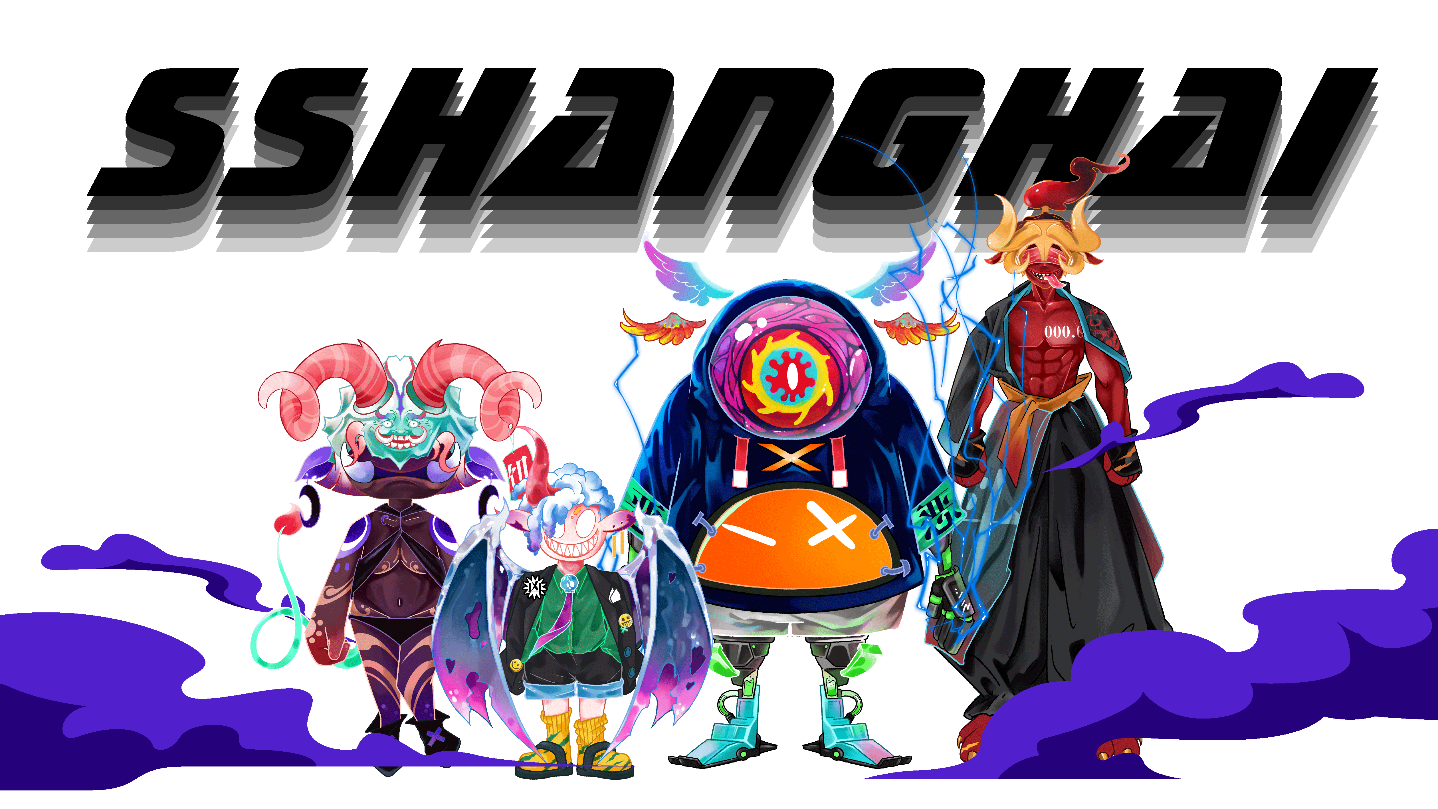 山海 X 大于等于｜IP&手办&盲盒&NFT&插画