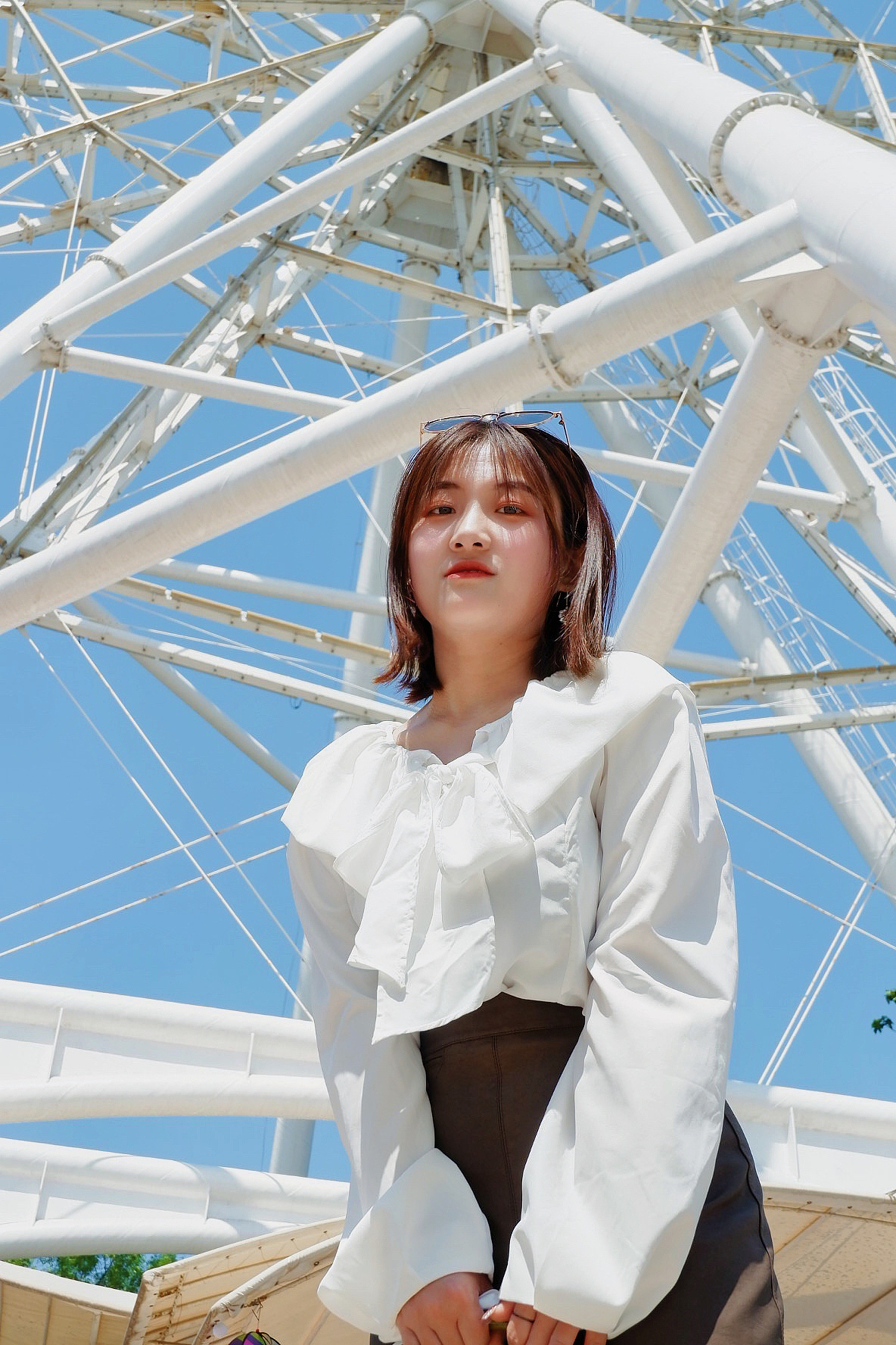 摩天轮下的青春（图ZMzAwMDY5MDg0） - 人像摄影 - 站酷设计师三千0609原创素材 - 站酷ZCOOL