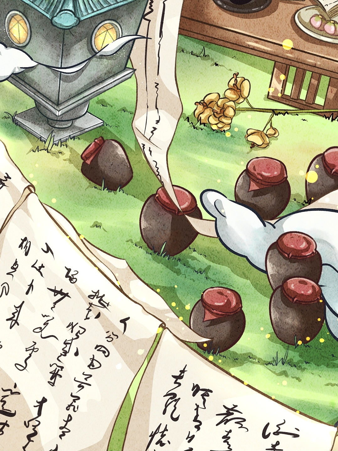 搞个｜雅集｜聚一聚｜唐代四诗人（图ZMzQwMzM2Mzky） - 商业插画 - 站酷设计师杉小杉原创素材 - 站酷ZCOOL