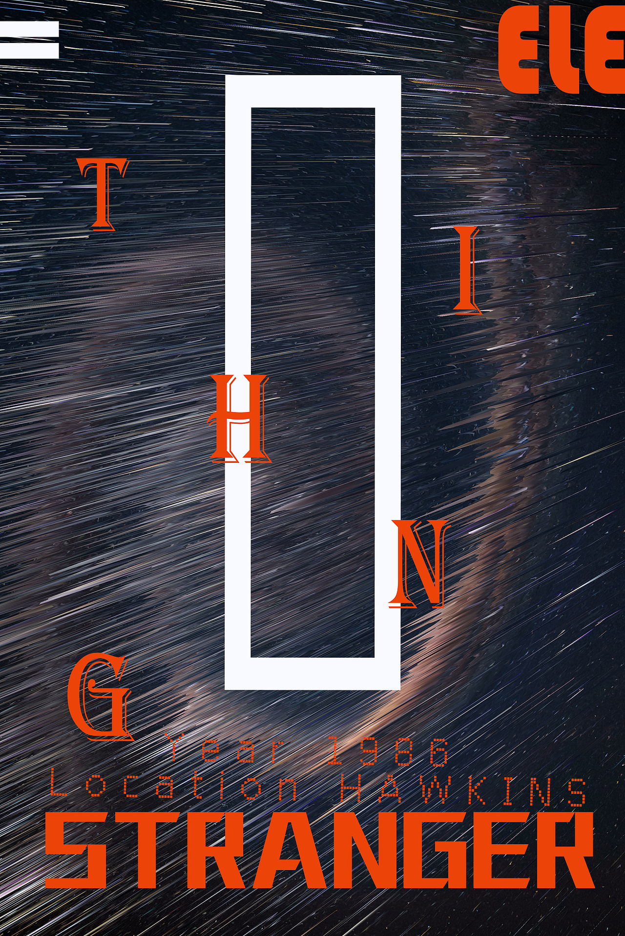 怪奇物语第四季 海报 1号和11号的故事（图ZMzAzOTQxNzQ0） - 海报 - 站酷设计师萨宁原创素材 - 站酷ZCOOL