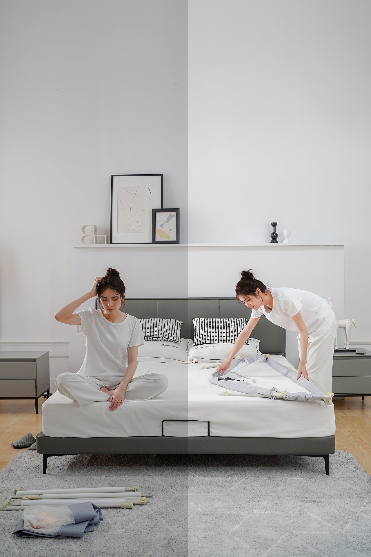 梦瑞格床围栏拍摄（图ZMzAzNzUxMjAw） - 产品摄影 - 站酷设计师杨小叔_9527原创素材 - 站酷ZCOOL