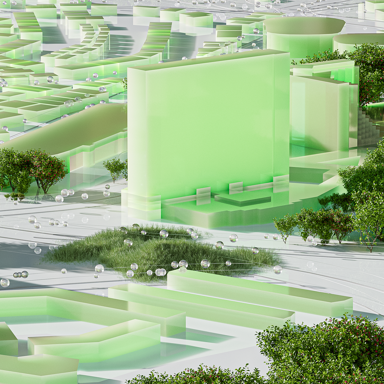 一些官网主视觉动态KV场景