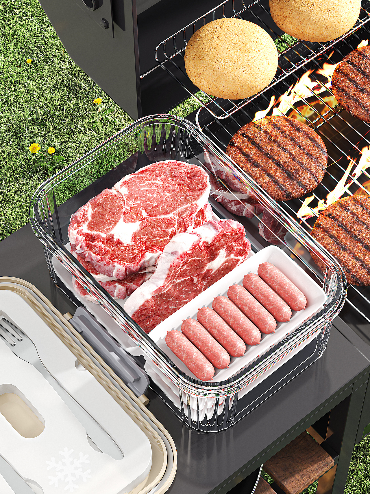 2024年3月电商收纳产品渲染（图ZMzY1MTU2NjQw） - 产品 - 站酷设计师俊越设计原创素材 - 站酷ZCOOL