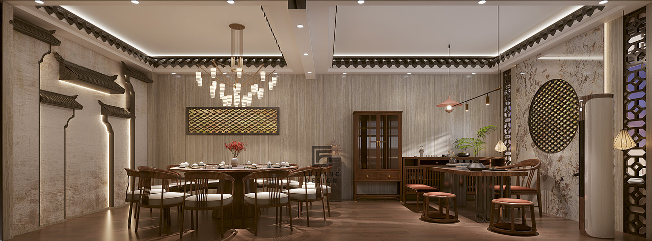 徽派建筑风餐厅,人文与商业的完美结合_诗恩设计-站酷zcool