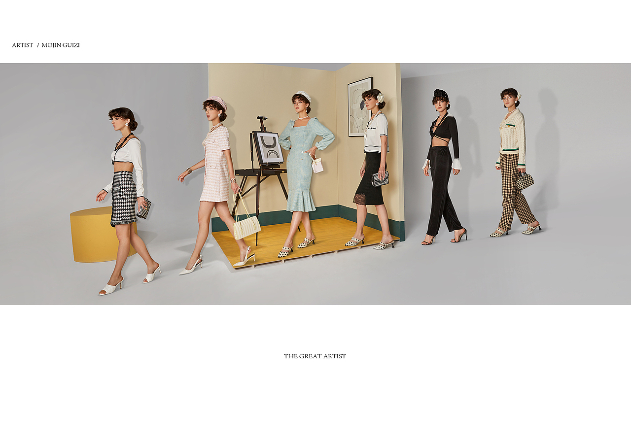 “香奈儿”女孩 丨搭配&策划（图ZMzM0NTkxMDQw） - 时尚/艺术摄影 - 站酷设计师莫金桂子原创素材 - 站酷ZCOOL