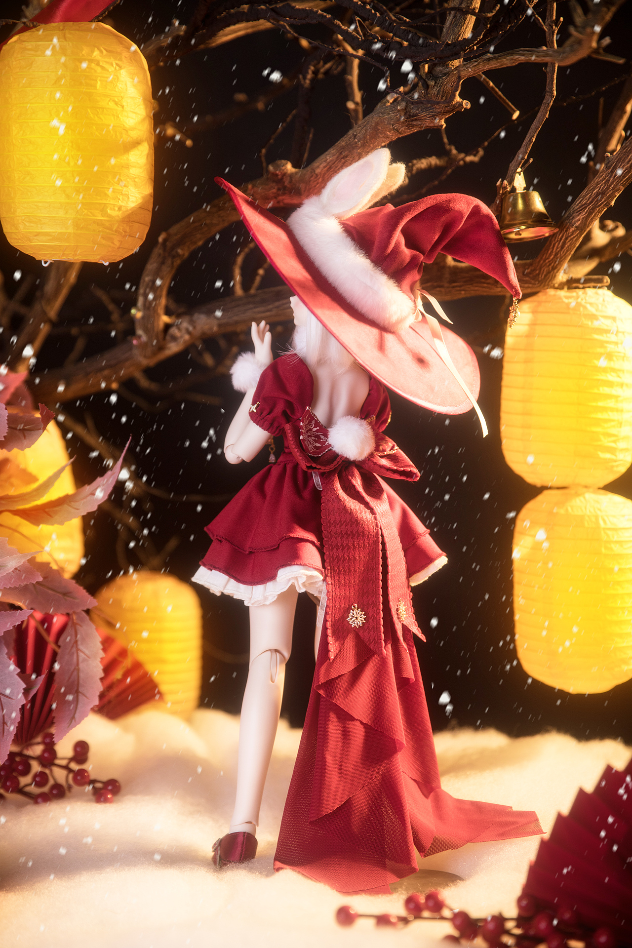来自兔兔女巫的新年祝福~ | bjd摄影（图ZMzYwMTY0NDQ0） - 产品摄影 - 站酷设计师唐心_摄影修行中原创素材 - 站酷ZCOOL