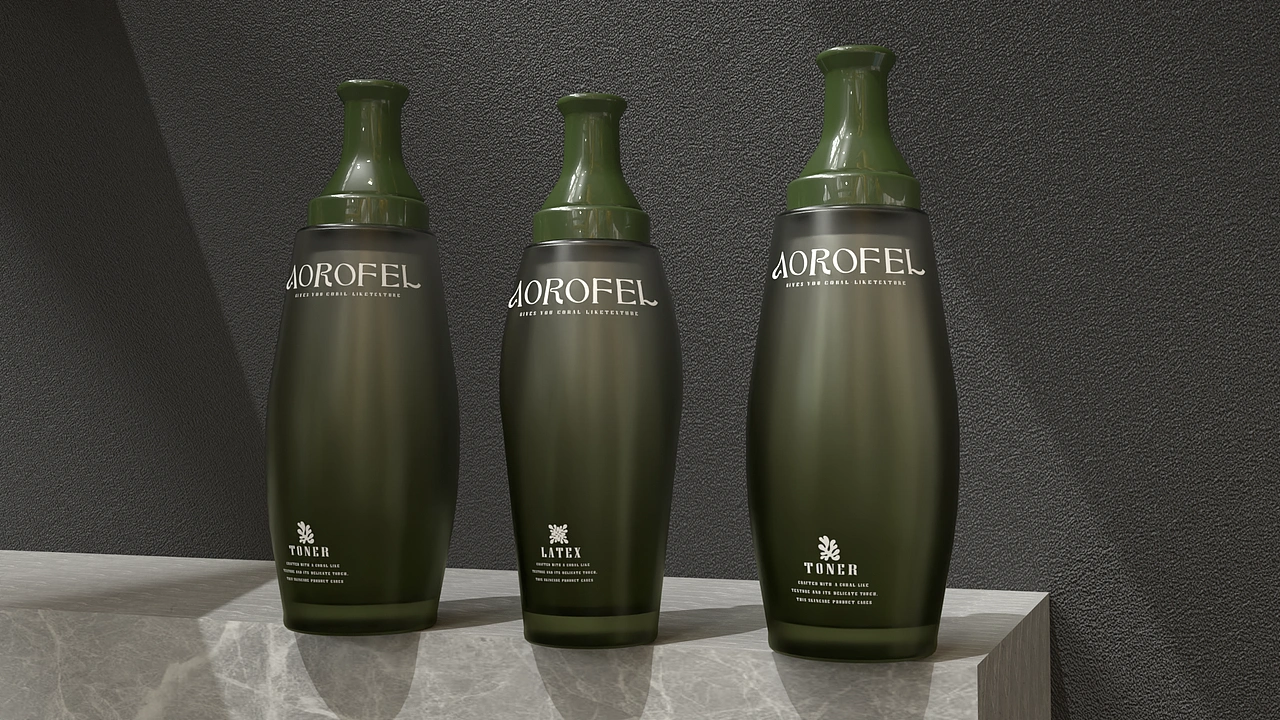 AOROFEL护肤品品牌包装全案设计