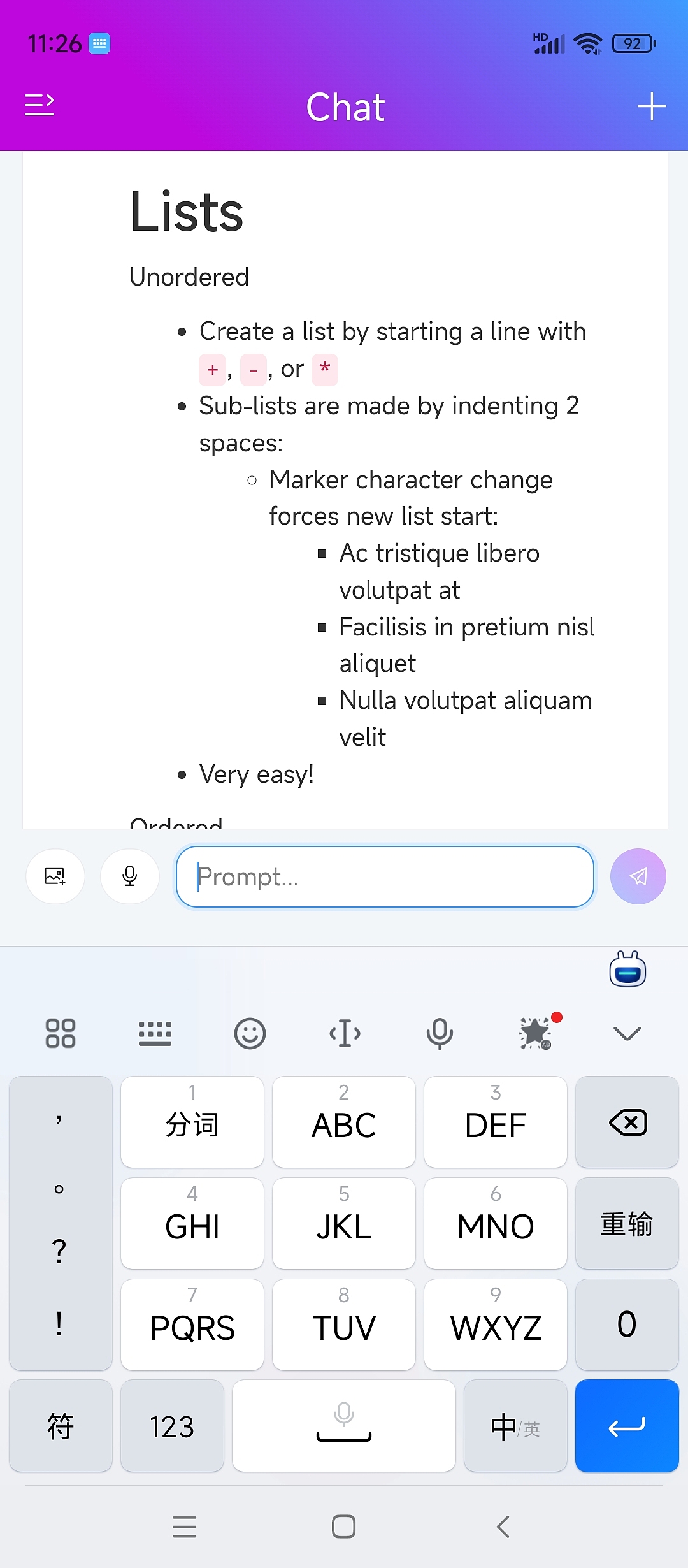 基于uniapp+vue3仿制chatgpt模板App版本