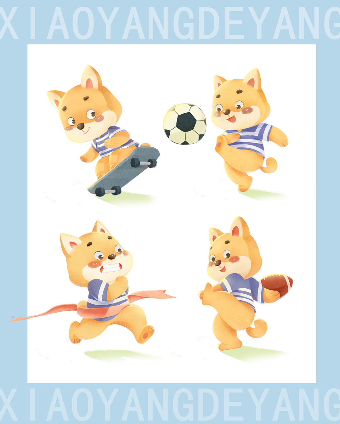 儿童插画-小动物练习