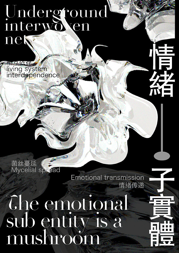 科技感创意设计案例分享——情绪菌落