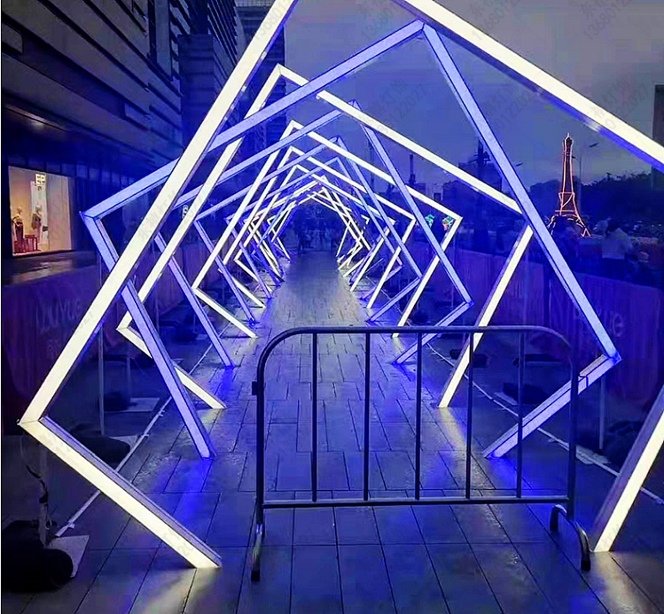 定制LED发光时光隧道庆典婚礼酒店商场迎宾灯光装饰（图ZMzM1NzUxMDQw） - 人机交互 - 站酷设计师极栩智能科技原创素材 - 站酷ZCOOL