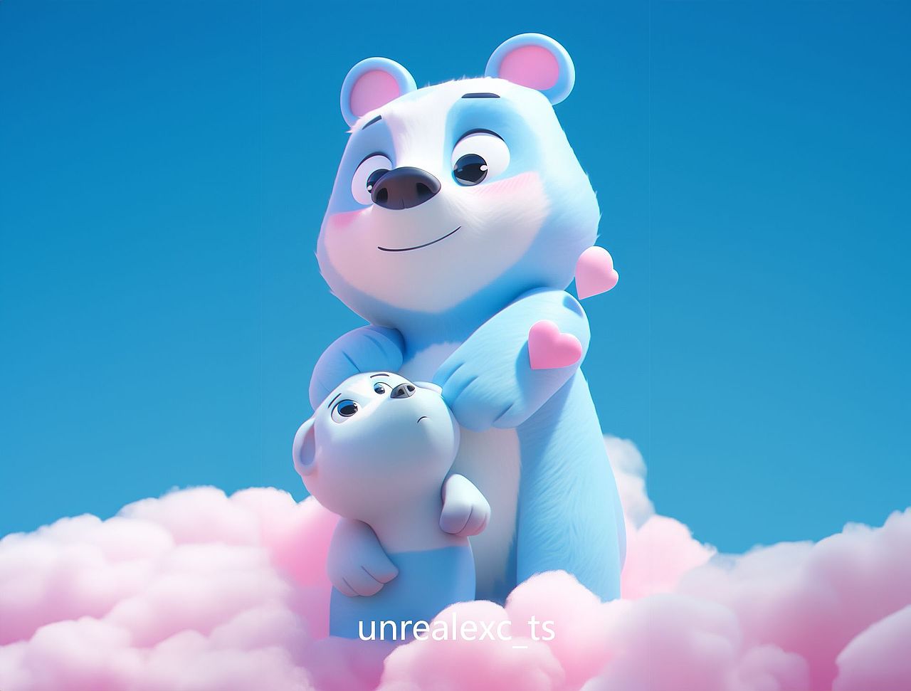 [原创动画]粉粉蓝小熊之爱 系列动画（图ZMzQ2MjI5NjY0） - 动画片 - 站酷设计师Tangsi_EXC原创素材 - 站酷ZCOOL