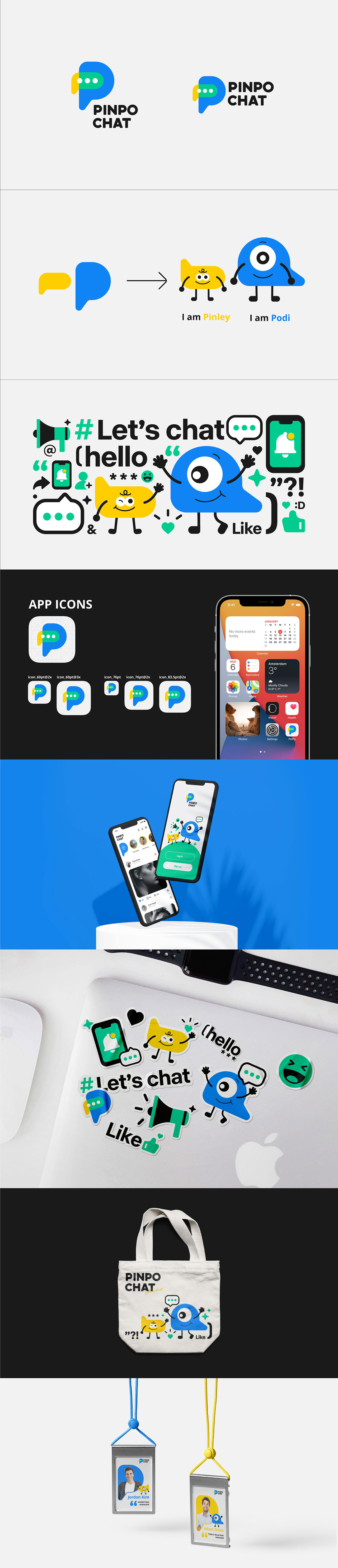 「品牌」PINPO CHAT社交app设计（图ZMzA3MjI1MzM2） - 品牌 - 站酷设计师中年少女宋阿姨原创素材 - 站酷ZCOOL