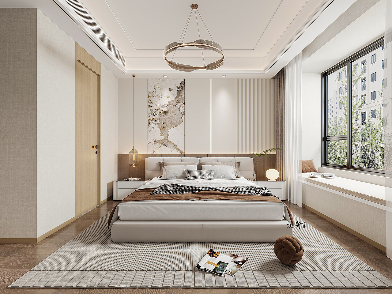 现代简约|软装设计|简约私宅，木白之间，回归本真